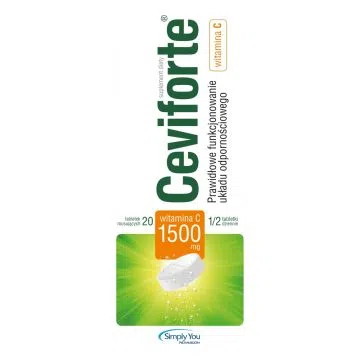 Ceviforte C 1500, tabletki musujące, 20 szt.