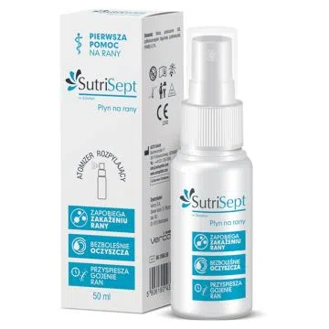 SutriSept, płyn na rany, 50 ml