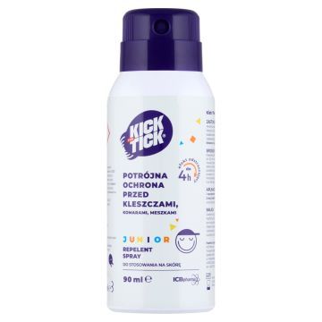 Kick the Tick Max Repelent Plus,aer,p/kom,mesz,klesz, 90 ml
