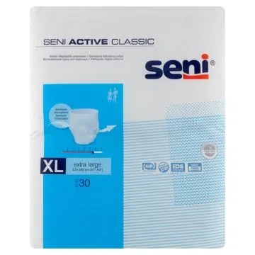 Seni Active Classic, majtki chłonne, extra large, 30 szt.