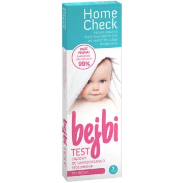 Bejbi Home Check test ciążowy płytkowy, 1 szt.