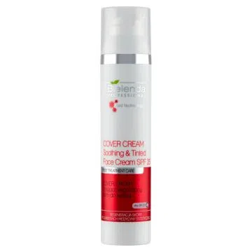 Bielenda Professional Cover Cream, Tonująco-łagodzący krem do twarzy SPF25, 100 ml