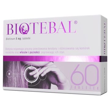 Biotebal, 5 mg, tabletki, 60 szt.