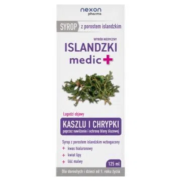 Islandzki medic+, syrop, 125 ml