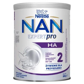 Nestle Nan Expertpro HA 2, mleko następne, po 6 miesiącu, 800 g