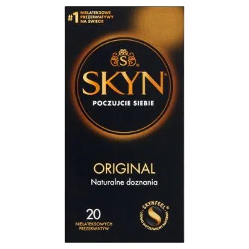 Skyn Original, nielateksowe prezerwatywy, 20 szt.