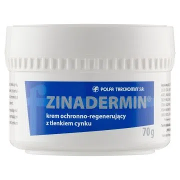 Zinadermin, krem, ochr.-regener.z tlenkiem cynku, 70 g