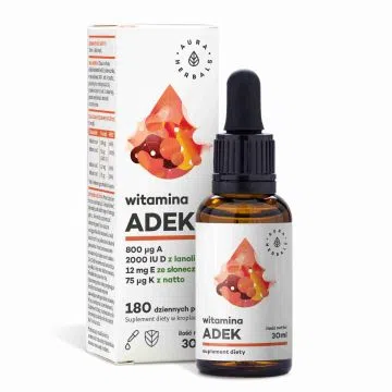 Witamina ADEK A+D3+E+K2MK7, krople, 30 ml