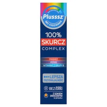 Plusssz 100% Skurcz Complex, tabletki musujące, 20 szt.