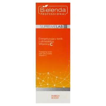 Bielenda Professional SupremeLab, Energetyzujący tonik z ultrastabilną witaminą C, 200 ml