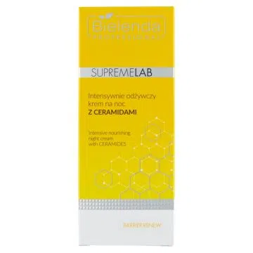 Bielenda Professional Supremelab Barrier Renew, Intensywnie odżywczy krem na noc z ceramidami, 50 ml