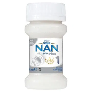 Mleko Nan Optipro Plus 1 HM-0, plyn, 70 ml, 32 but.