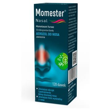 Momester Nasal, 50 mcg/dawke, aer.do nosa,120 dawek