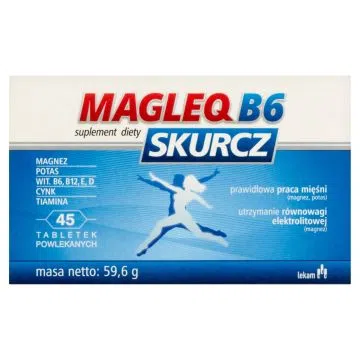 Magleq B6 Skurcz, tabletki powlekane, 45 szt.