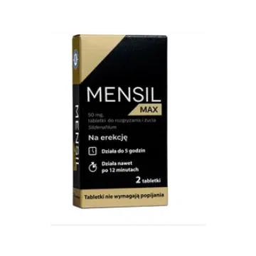 Mensil Max, 50 mg, tabletki do rozgryzania i żucia, 2 szt.