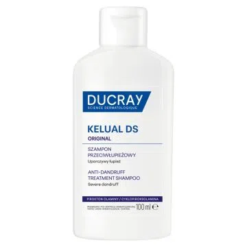 Ducray Kelual DS, szampon do postępowania w ciężkich stanach łupieżowych, 100 ml
