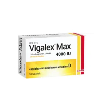 Vigalex Max, 4000 IU, tabletki, 90 szt.