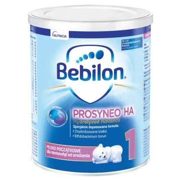 Bebilon Prosyneo HA 1, mleko początkowe dla niemowląt od urodzenia, 400 g