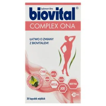 Biovital Complex ONA, kapsułki miękkie, 30 szt.