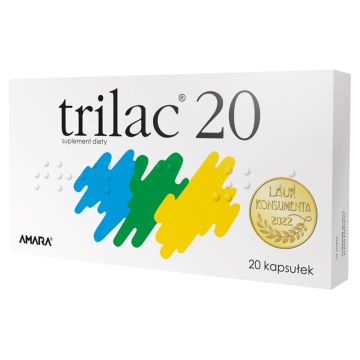 Trilac 20, kapsułki, 20 szt.