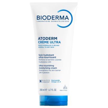 Bioderma Atoderm Creme Ultra, krem ultranawilżający, wzmacniający, 200ml