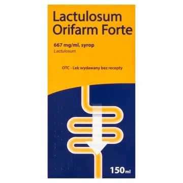 Lactulosum Orifarm Forte, 667 mg/ml, syrop, 150 ml