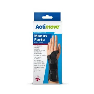 Actimove PL Manus Forte Wrist Brace, orteza lewego nadgarstka, rozmiar XS, 1 szt.