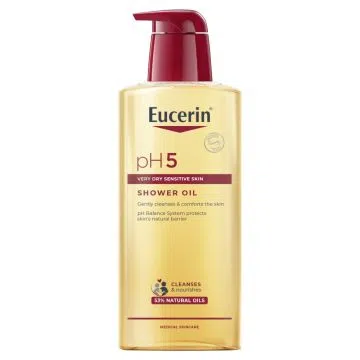 Eucerin, olejek, do mycia, pH 5, 400 ml