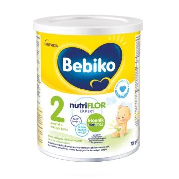 Bebiko 2 NUTRIflor Expert, mleko następne dla niemowląt, proszek, 6 m+, 700 g