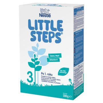 Mleko Little Steps 3, prosz.,po 1. roku, 500 g