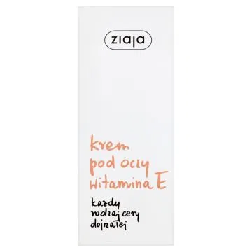 Ziaja, krem pod oczy z witaminą E, 15 ml