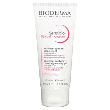 Bioderma Sensibio DS+, zel,delikatny,oczyszcz.,200 ml