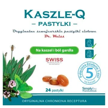 Kaszle-Q, pastyl., 24 szt