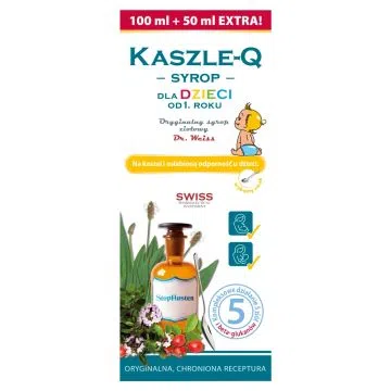 Kaszle-Q, syrop, dla dzieci, 150 ml