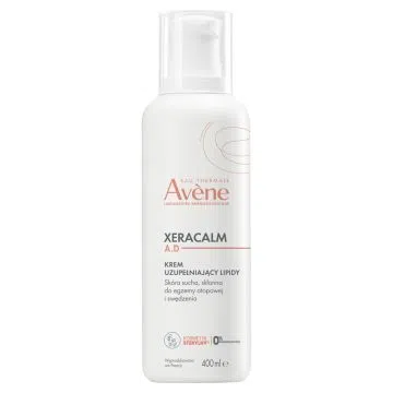 Avene Eau Thermale, krem, uzupelniajacy lipidy, 400 ml
