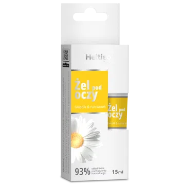 Heltiso Care żel pod oczy, świetlik & rumianek, 15 ml