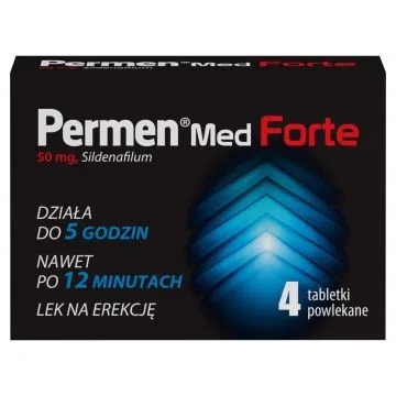 Permen Med Forte, 50 mg, tabl.powl., 4 szt