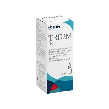 Trium Free, izotoniczny roztwór do oczu, 10 ml