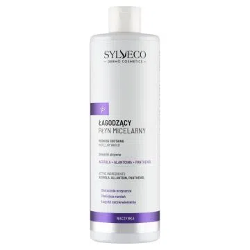 Sylveco Dermo Naczynka, Łagodzący płyn micelarny, 400 ml