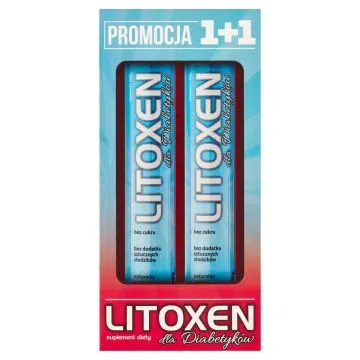 Litoxen dla Diabetyków, tabletki musujące, 20szt x 2op