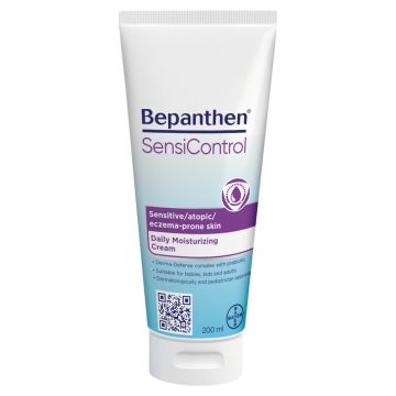 Bepanthen SensiControl, krem, nawilżający, 200 ml