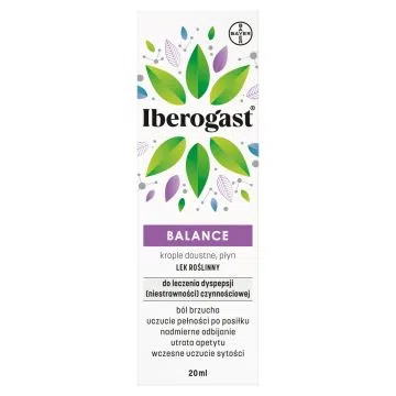 Iberogast Balance, krople doustne, 20 ml