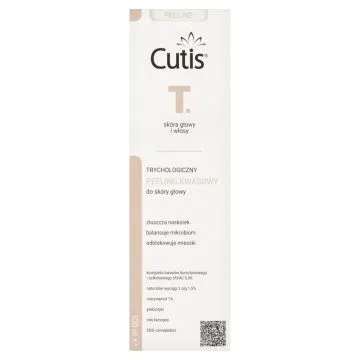 Cutis T, Trychologiczny peeling kwasowy do skóry głowy, 100 ml