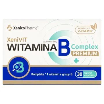 XeniVIT Witamina B Complex Premium, kapsułki, 30 szt.