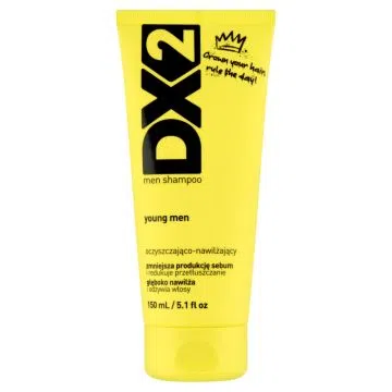 DX2, szampon oczyszczająco-nawilżający dla mężczyzn, 150 ml