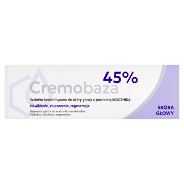 Cremobaza 45%,wcierka,keratolityczna do skóry głowy,30 g