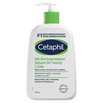 Cetaphil MD Dermoprotektor, balsam do twarzy i ciała,473 ml