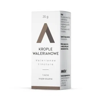Krople walerianowe, (Amara),Nalew.kozlk., 35 g