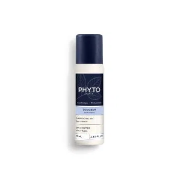 Phyto Softness, szampon suchy z prebiotykami do każdego rodzaju włosów, 75ml