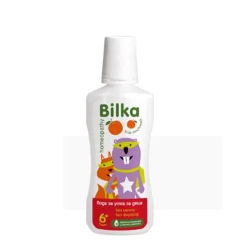 Bilka Homeopatia płyn do płukania jamy ustnej dla dzieci, 250 ml
